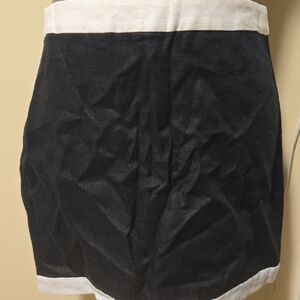 Reformation Black and White Skirt